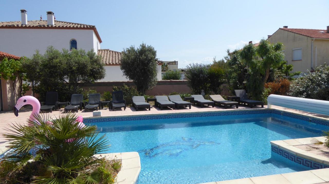 Ferienwohnung Les 2 Dauphins Le Barcarès Exterior foto